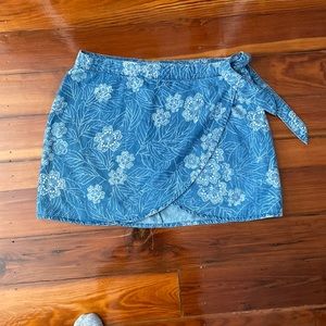 Free people wrap skirt